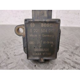 DUE BOBINE ACCENSIONE NISSAN MICRA K11 1.3 B. DEL 2000 COD. 0221504017  2400000113881