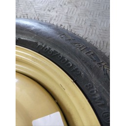 RUOTINO RUOTA DI SCORTA DAIHATSU CUORE DEL 2004 MISURA T105/90/D12  2400000109389