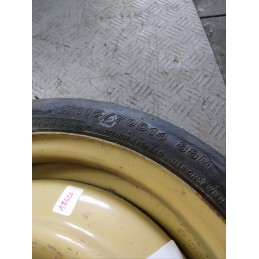 RUOTINO RUOTA DI SCORTA TOYOTA YARIS DEL 2001 I SERIE MISURA T115/70/D14  2400000109396