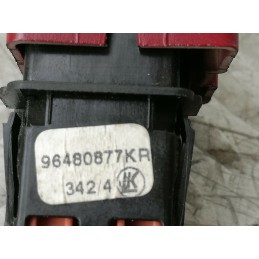 PULSANTE INTERRUTTORE QUATTRO FRECCE CITROEN C4 BERLINA MK1 DAL 2004 AL 2010  2400000036517