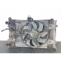 Radiatore acqua aria condizionata con ventola Fiat Doblo 1.6 benzina cod. 0013038  1666082064751