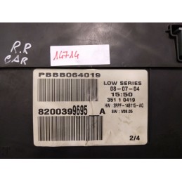 CONTACHILOMETRI QUADRO STRUMENTI RENAULT MEGANE 1.9 D DEL 2004 COD. 8200399695  2400000072331