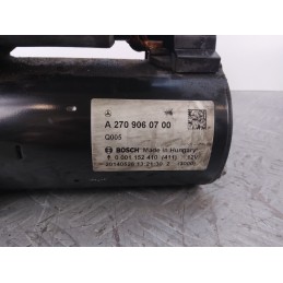 Motorino avviamento Mercedes Classe A W176 1.6 benzina cod a2709060700  1673516059078