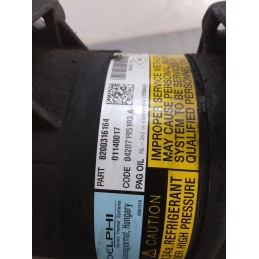 Compressore aria condizionata Renault Scenic 1.5 d del 2007 cod 8200316164  1675777167660