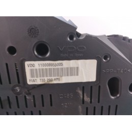Contachilometri quadro strumenti Alfa Romeo 147 1.9 JTD del 2000 cod 735290179  1675782752523