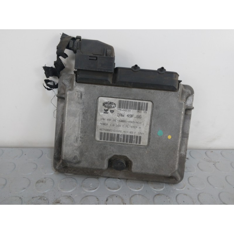 Centralina ECU Motore Fiat Marea 1.6 16V Dal 1998 al 2007 Cod IAW49FB6  1675846970559