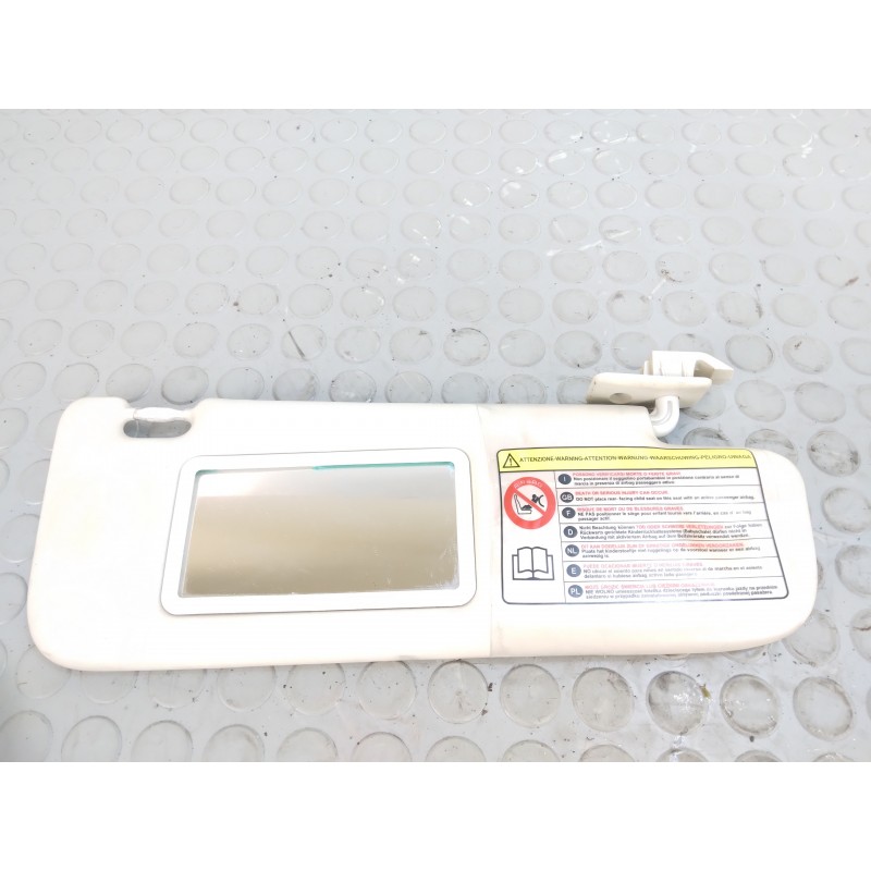Aletta parasole ant dx lato passeggero Fiat 500 del 2007  1677251775750