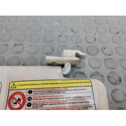 Aletta parasole ant dx lato passeggero Fiat 500 del 2007  1677251775750
