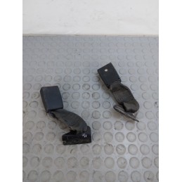 Coppia Agganci Cinture di Sicurezza Posteriori Fiat 500 dal 2007 in poi Cod 34045524  1677582307743