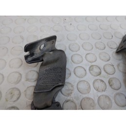Coppia Agganci Cinture di Sicurezza Posteriori Fiat 500 dal 2007 in poi Cod 34045524  1677582307743