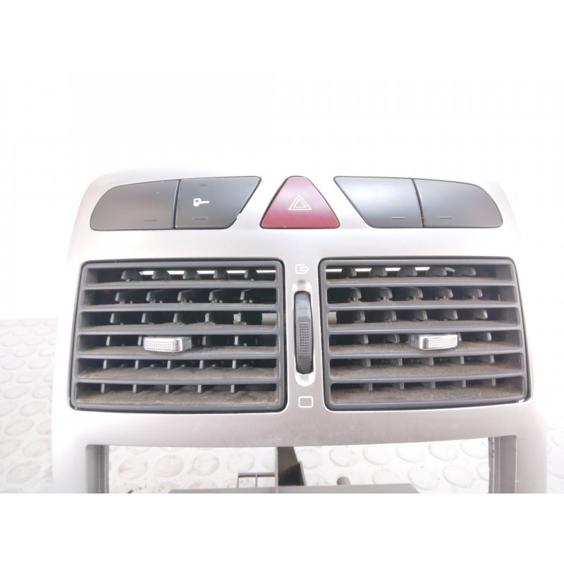 Bocchette centrali pulsante 4 frecce Peugeot 307 SW del 2003 cod 9634511577  1677749177370
