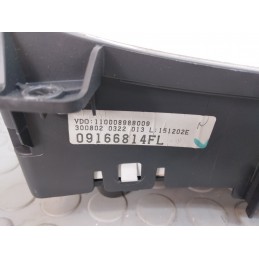 Contachilometri quadro strumenti Opel Corsa C 1.2 b del 2002 cod 09166814  1678291748155