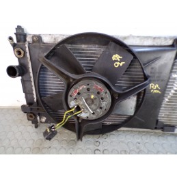 Radiatore acqua con ventola Opel Corsa B 1.4 b del 1995 cod 90469600  1680273530030