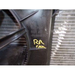 Radiatore acqua con ventola Opel Corsa B 1.4 b del 1995 cod 90469600  1680273530030