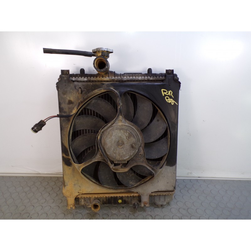 Radiatore acqua con ventola Opel Agila 1.0 b del 2003 cod 09208660  1680603819378