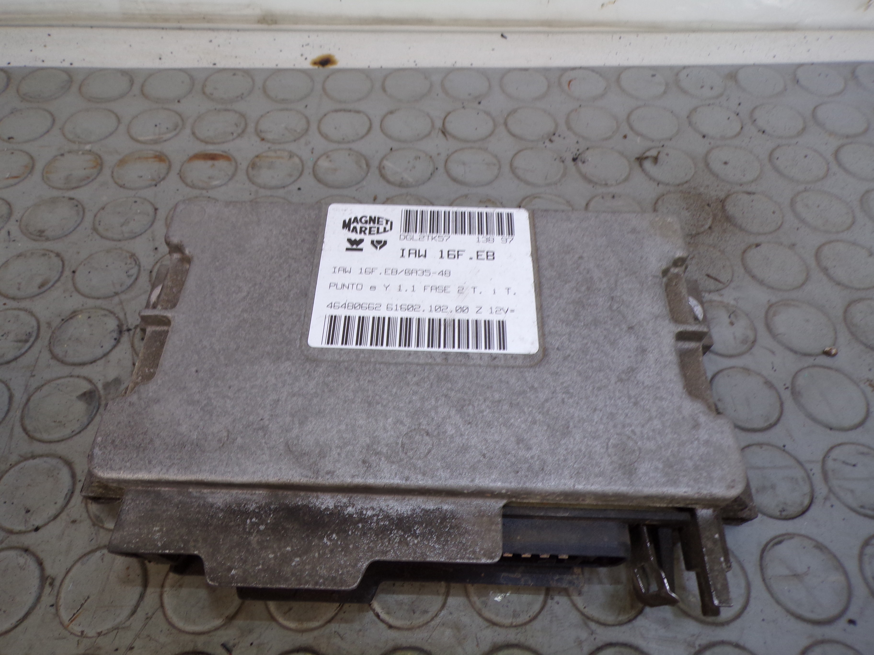 11488 Centralina motore Fiat Punto 176 1.1 b dal 1993 al 1999 cod iaw16f.eb