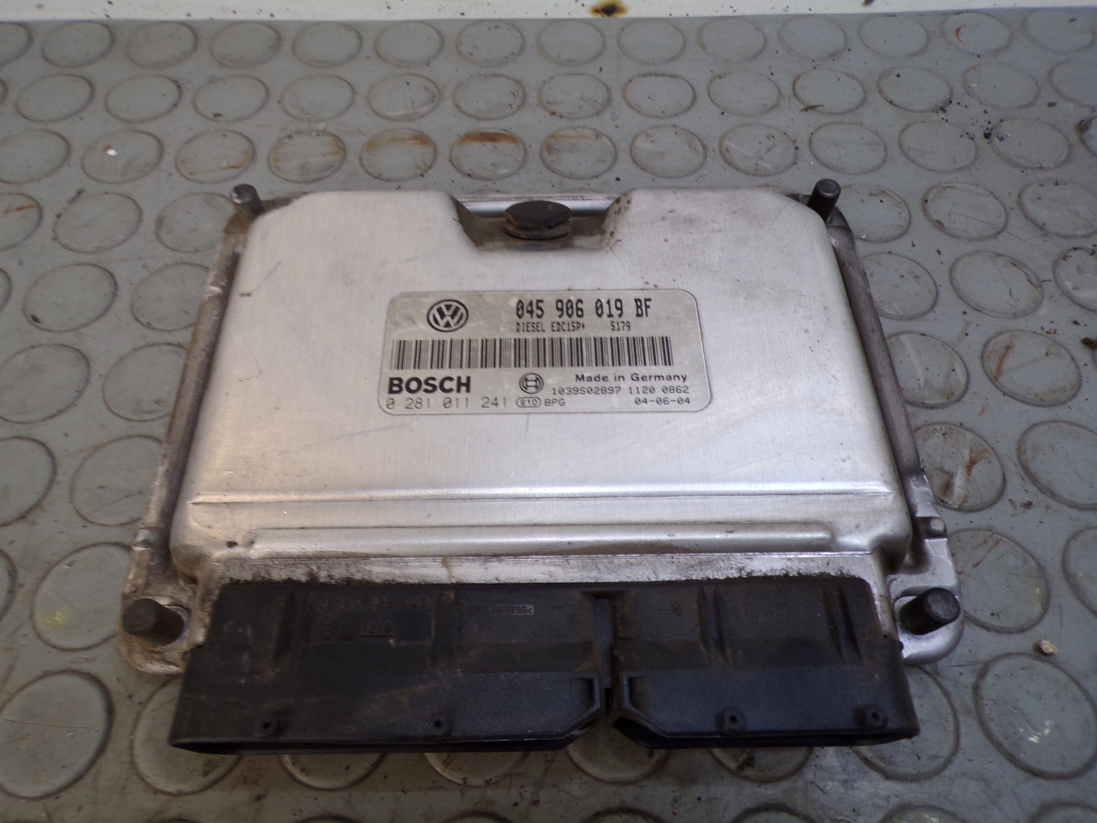 11494 Centralina motore Vw Polo 1.4 d dal 2002 al 2008 cod 045906019bf
