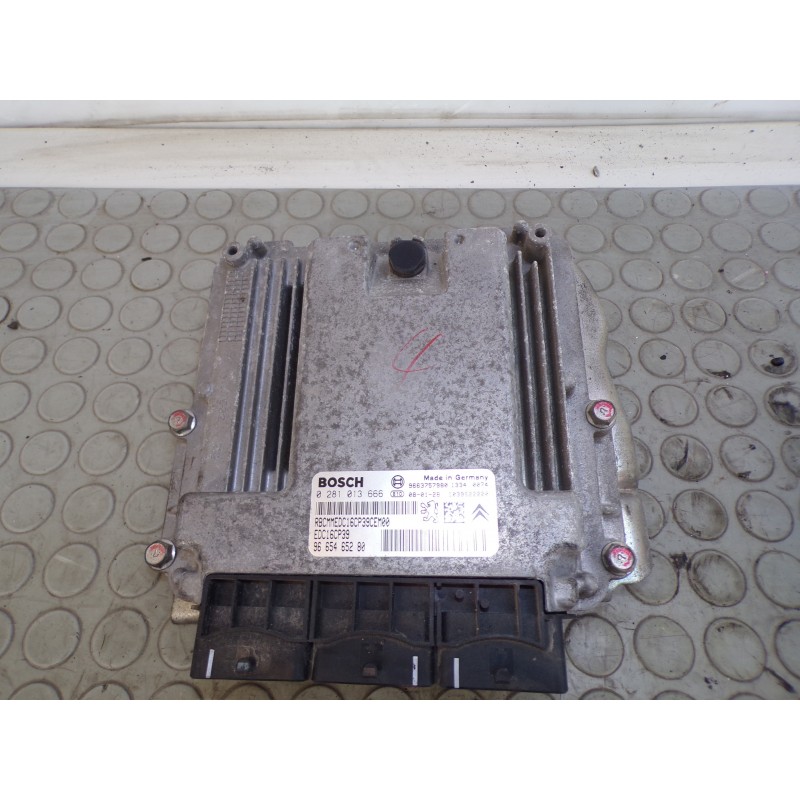 Centralina motore Citroen C-Crosser 2.2 d dal 2007 al 2012 cod 0281013666  1683281172520