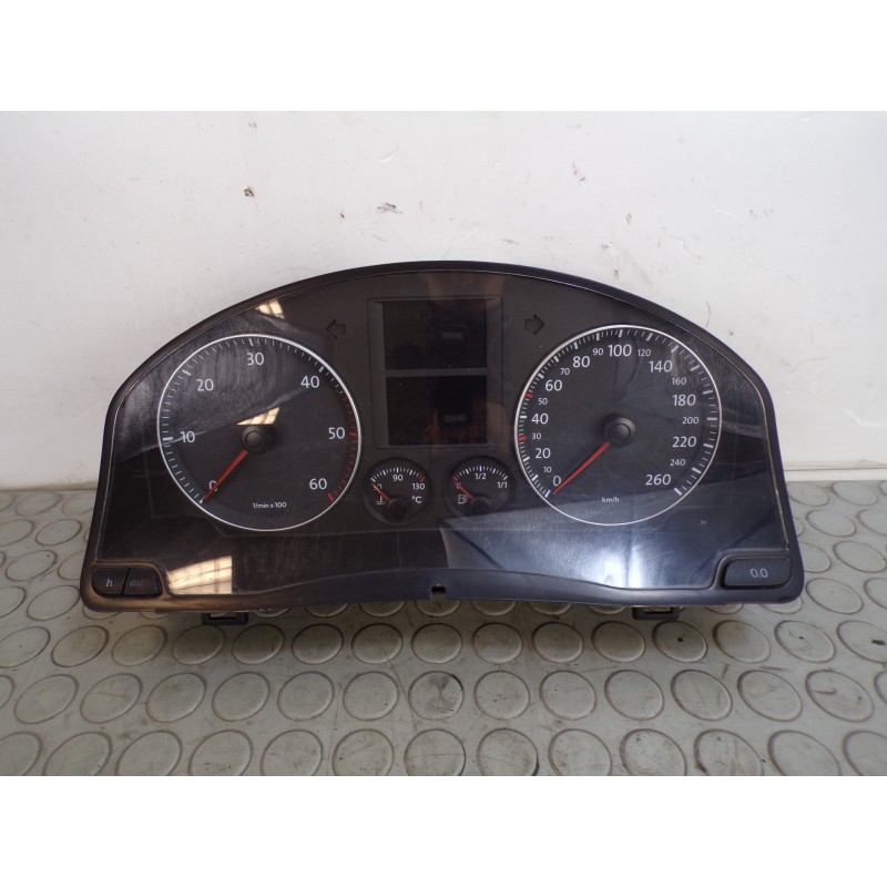Contachilometri quadro strumenti Vw Golf V 1.9 d dal 2003 al 2008  1684836947815