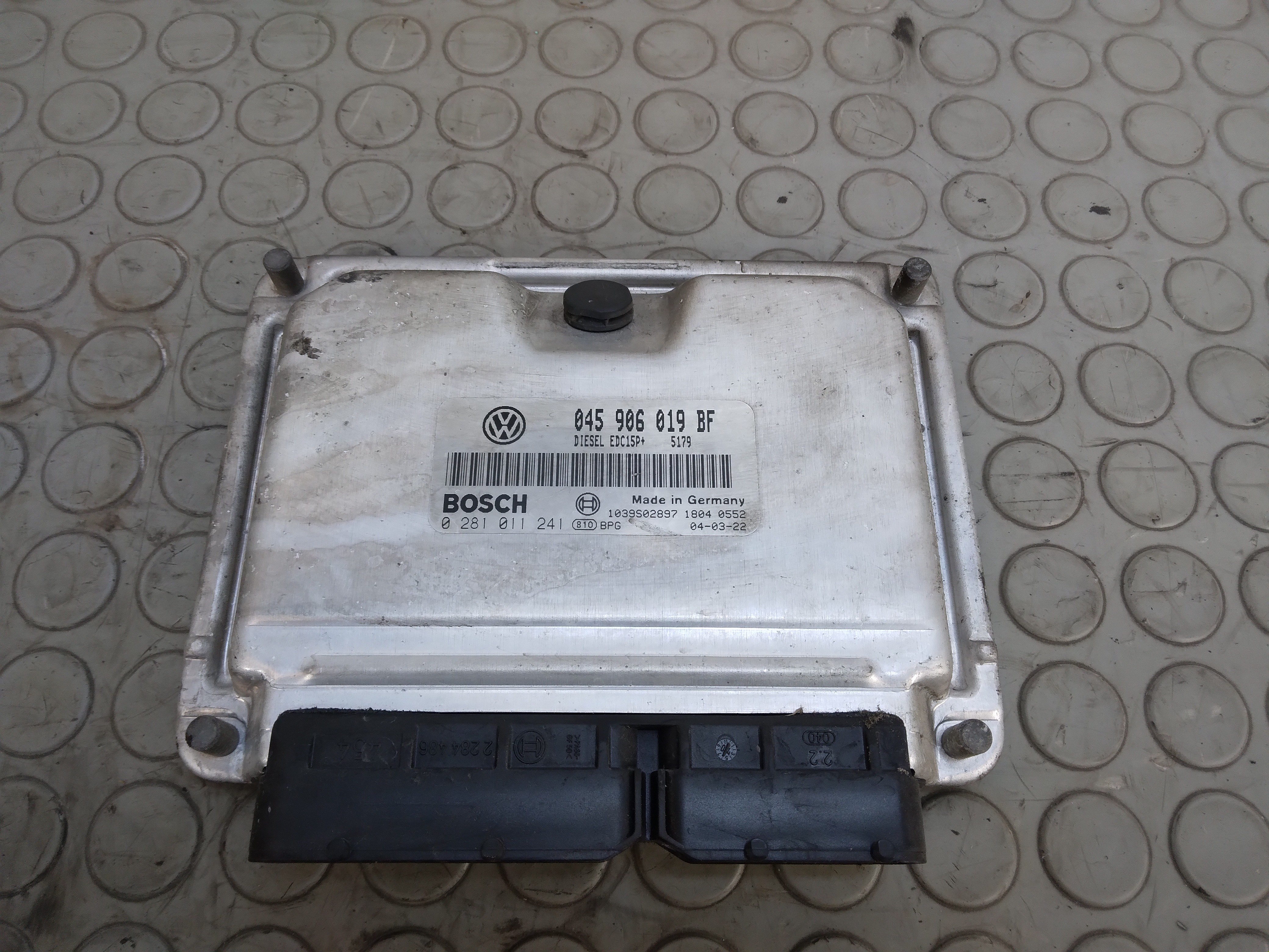 11683 Centralina motore Vw Polo 9N dal 2001 al 2009 cod 045906019bf