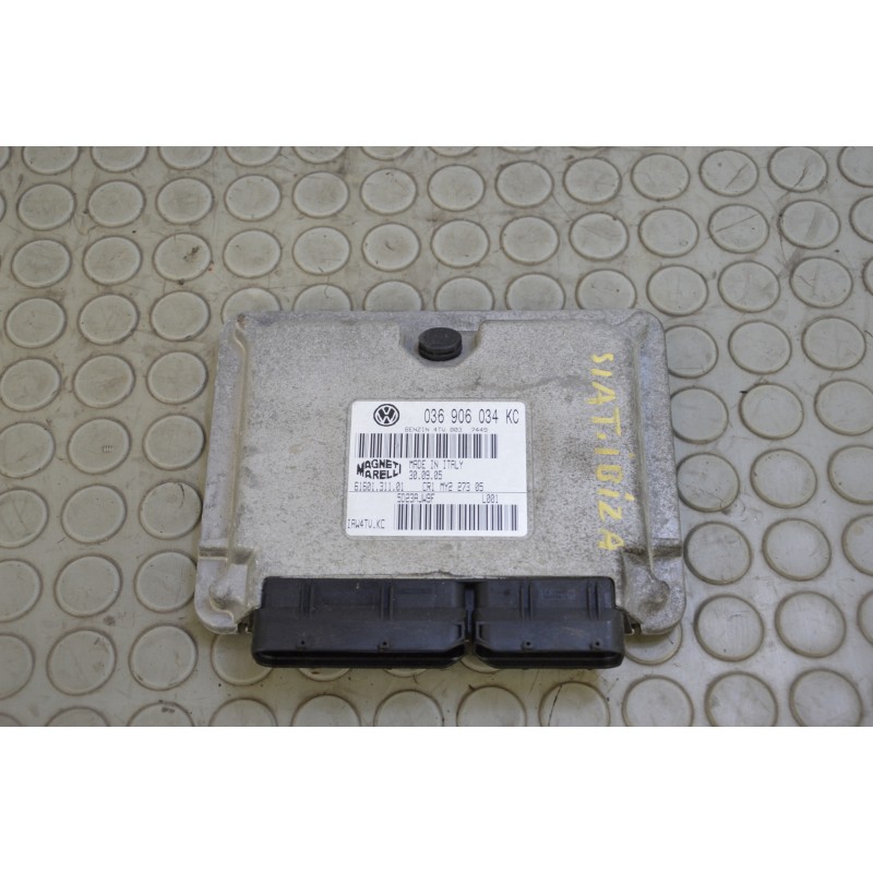 Centralina motore Seat Ibiza III 1.4 b dal 2002 al 2008 cod 036906034kc  1686394708327