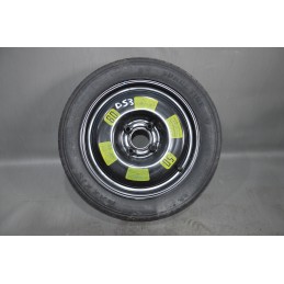 Ruota ruotino di scorta Citroen Ds3 dal 2010 al 2015 Misure T125 80 R15  1686663459899