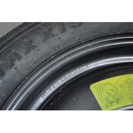 Ruota ruotino di scorta Citroen Ds3 dal 2010 al 2015 Misure T125 80 R15  1686663459899