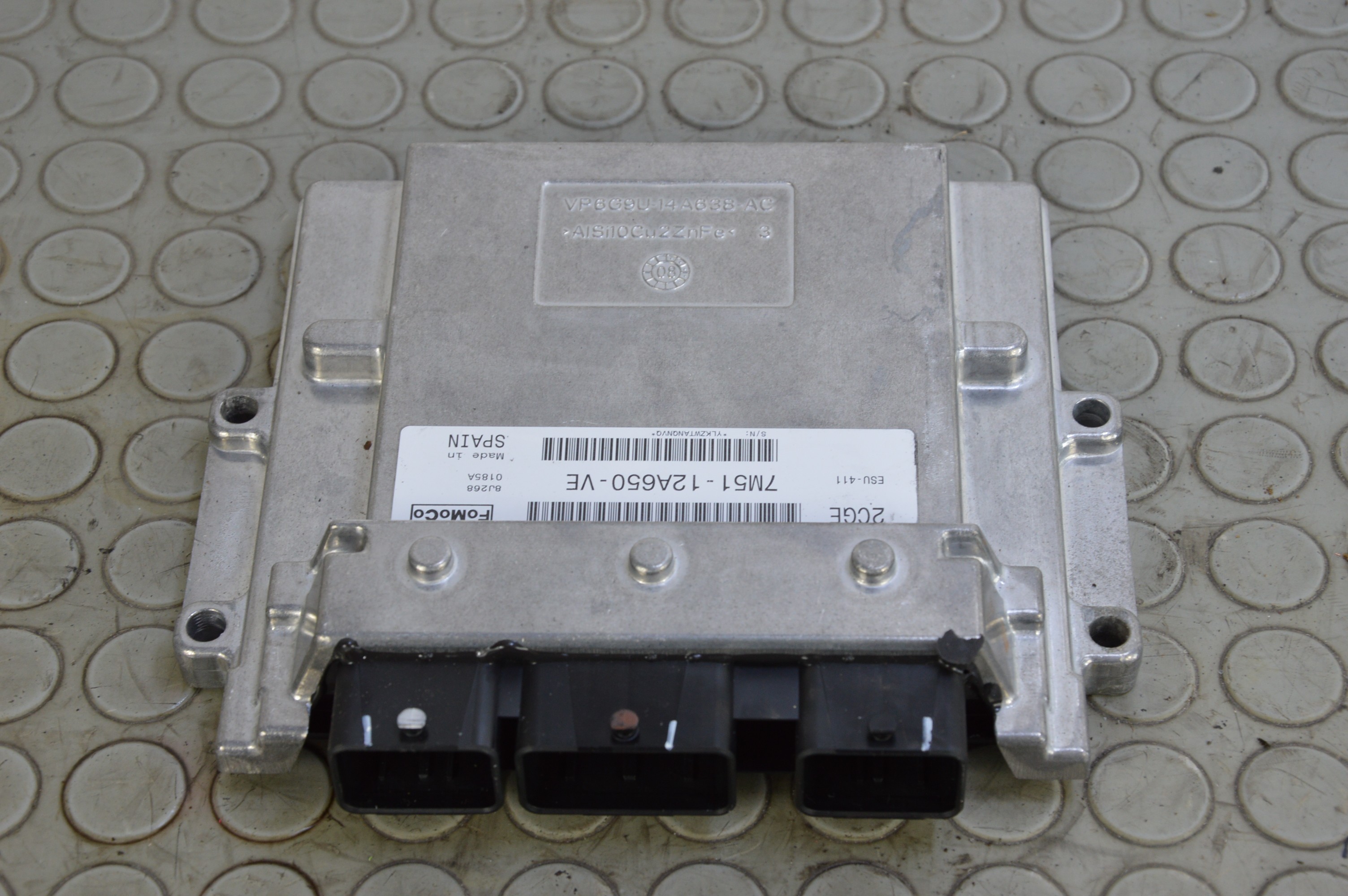 11926 Centralina motore Ford C-Max 1.8 b dal 2003 al 2010 cod 7m51-12a650-ve