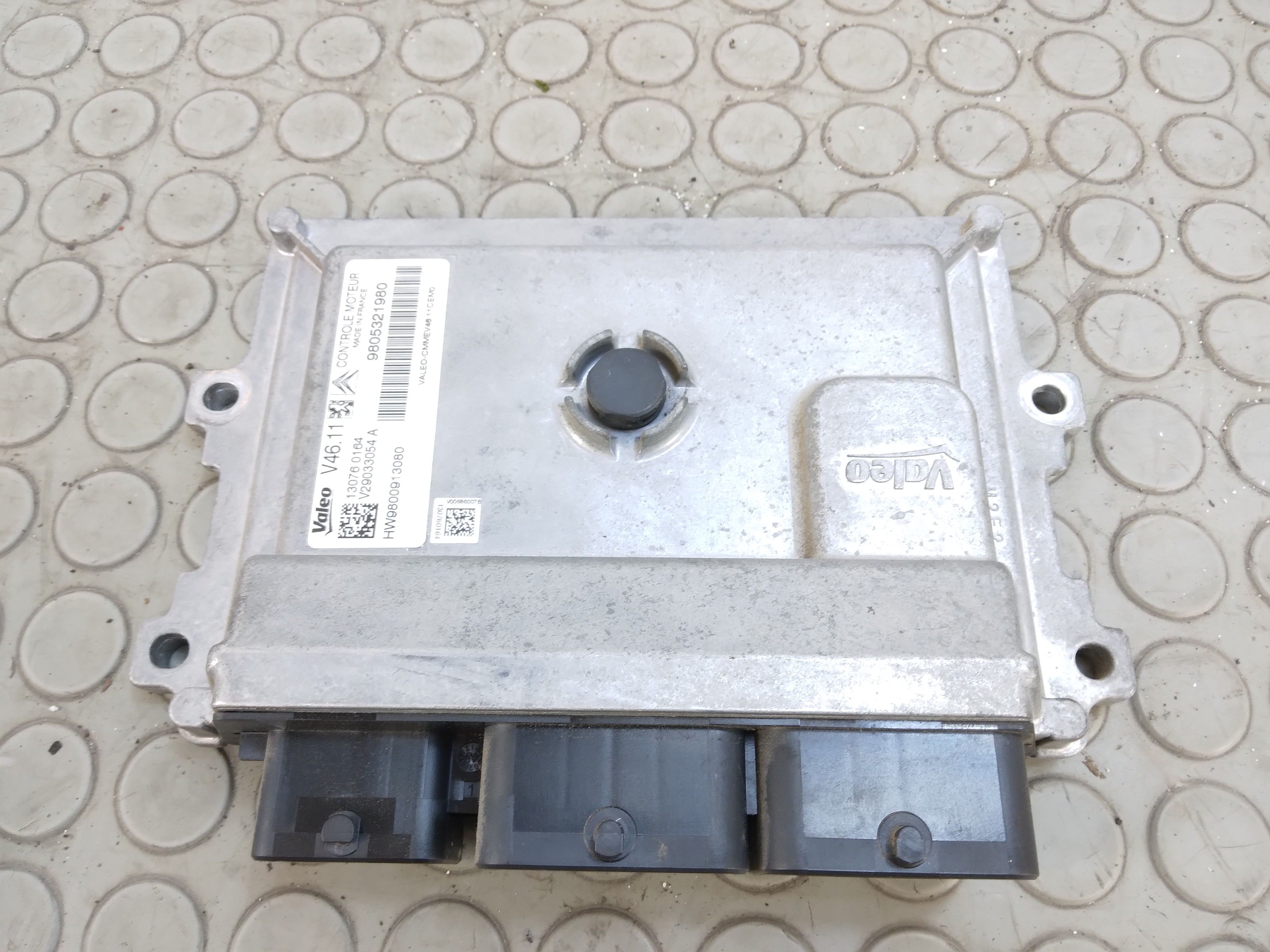 12055 Centralina motore Citroen Ds3 dal 2010 al 2015 cod 9805321980