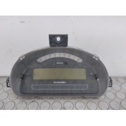 Contachilometri quadro strumenti Citroen C3 1.1 b dal 2002 al 2010 cod p9660225980  1688482095166