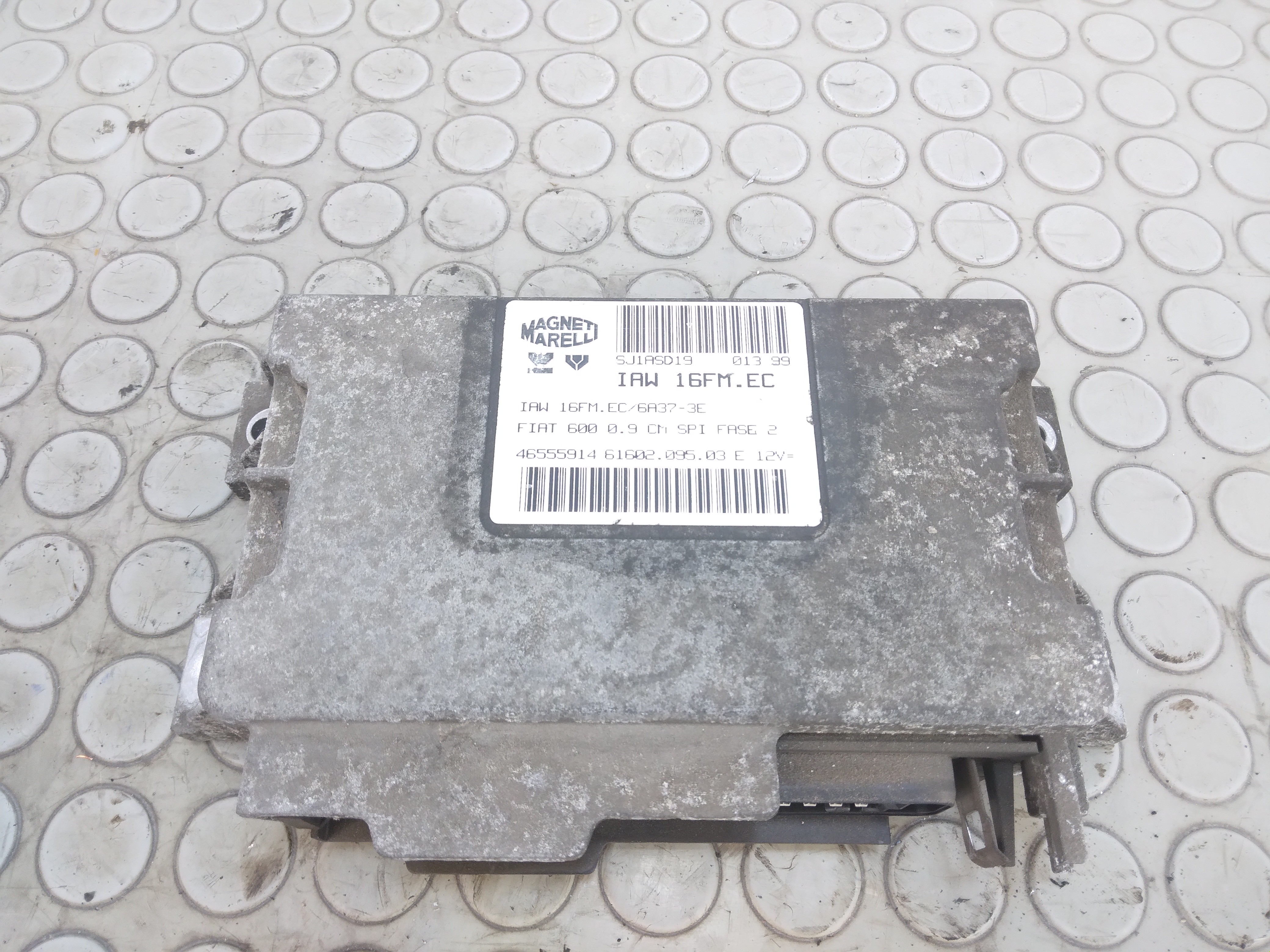 12318 Centralina motore Fiat Seicento 1.1 b dal 1998 al 2010 cod 46555914