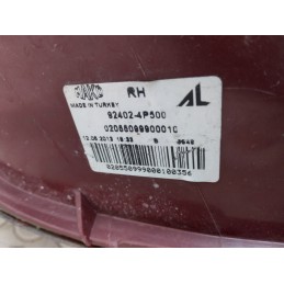 Fanale fanalino stop post dx Hyundai i20 dal 2008 al 2014 cod 92402-4p500  1688655414978