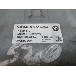 Centralina motore Bmw Serie 1 E87 2.0 d dal 2006 al 2014 cod 7579142 5wk93709  1688656642653