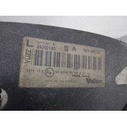 Faro fanale proiettore ant sx Citroen Xsara Picasso dal 1999 al 2011 cod 9631495180  1689864994787