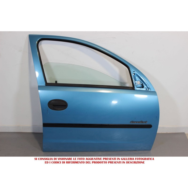 Sportello portiera anteriore destro Opel Corsa C 5 porte dal 2000 al 2006  2400000005704