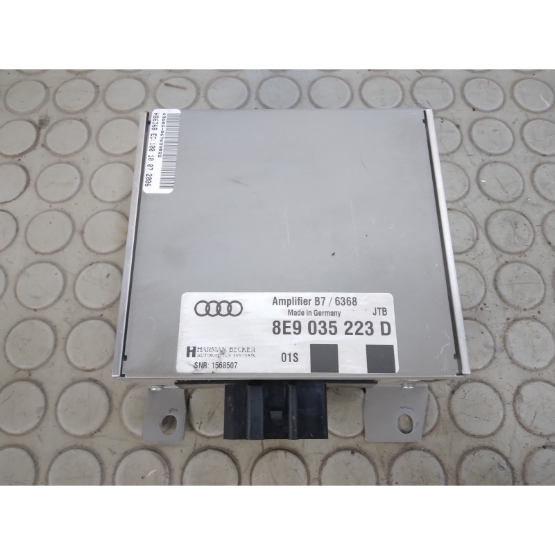 Centralina amplificatore audio Audi A4 dal 2004 al 2008 cod 8e9035223d  1690894651632