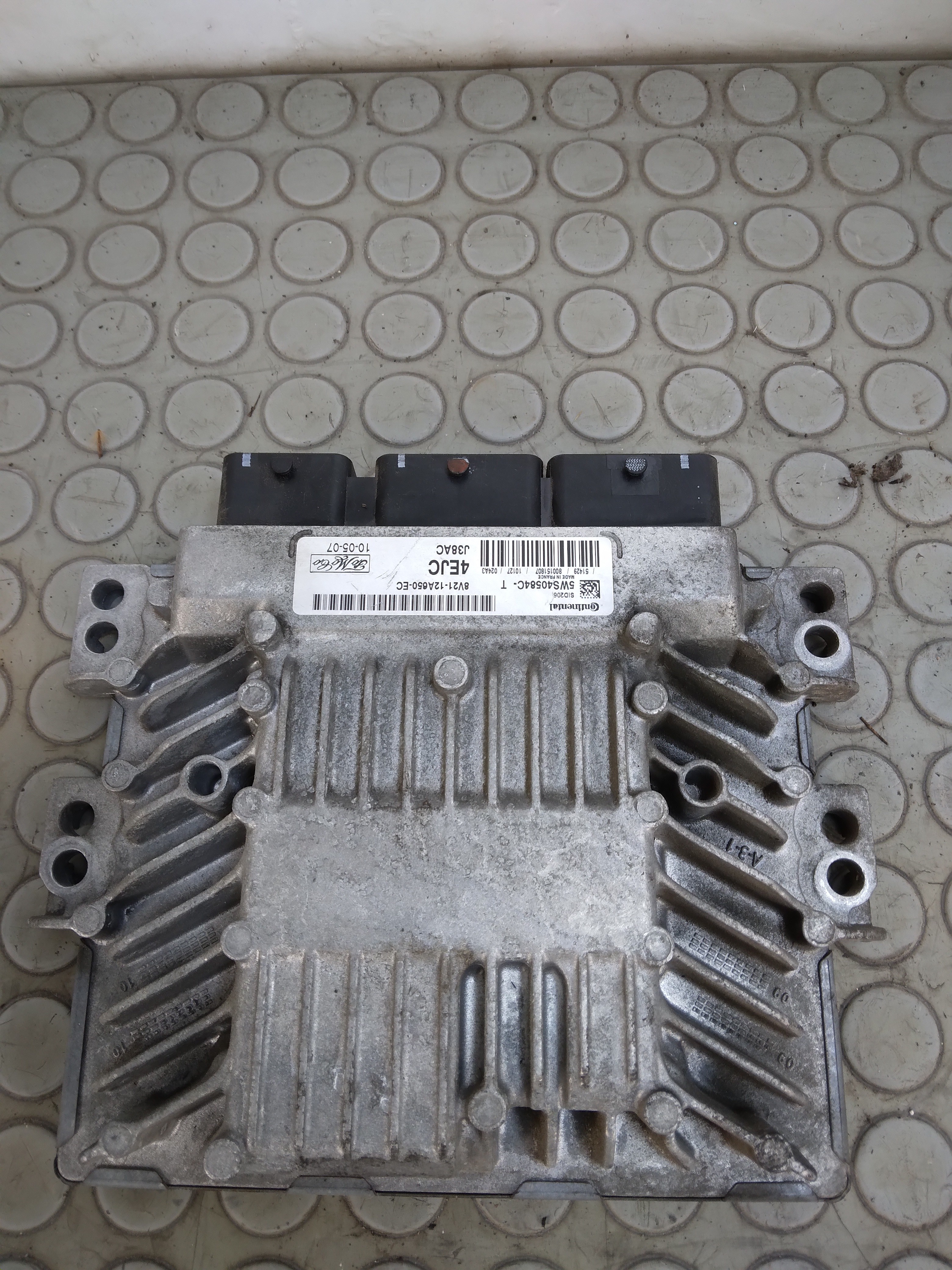 12668 Centralina motore Ford Fiesta VI dal 2008 al 2017 cod 8v21-12a650-ec