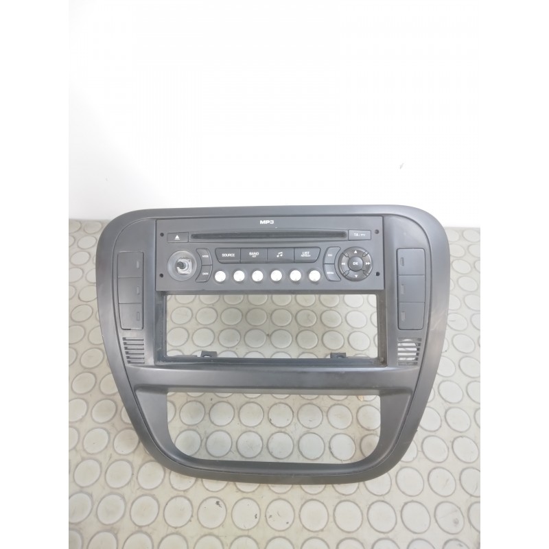 Mascherina con autoradio lettore cd Peugeot 207 dal 2006 al 2015 cod 96643698xt  1693572600496
