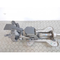 Piantone sterzo con blocchetto e chiave Ford Fiesta V dal 2002 al 2008 cod 2s61-3c529-an  1694077783844