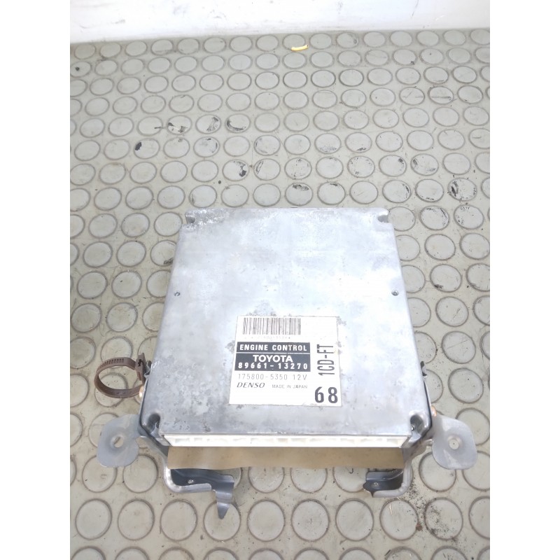 Centralina motore Toyota Corolla 2.0 D dal 2000 al 2007 cod 89661-13270  1694177774735