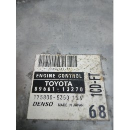 Centralina motore Toyota Corolla 2.0 D dal 2000 al 2007 cod 89661-13270  1694177774735