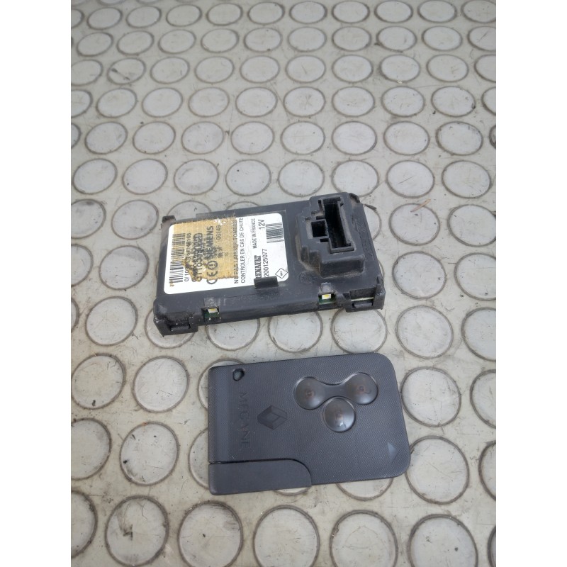 Blocchetto chiave lettore Renault Scenic II serie dal 2003 al 2009 cod 8200125077  1694515323588