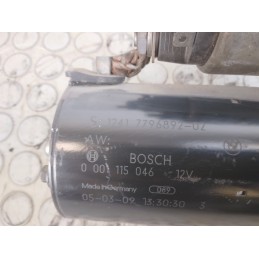 Motorino avviamento Bmw serie 3 320 E90 2.0 d dal 2005 al 2013 cod 0001115046 12417796892-02  1694614126868