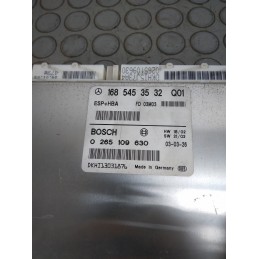 Centralina motore Mercedes Classe A W168 dal 1997 a 2004 cod 1685453532  1696667827587
