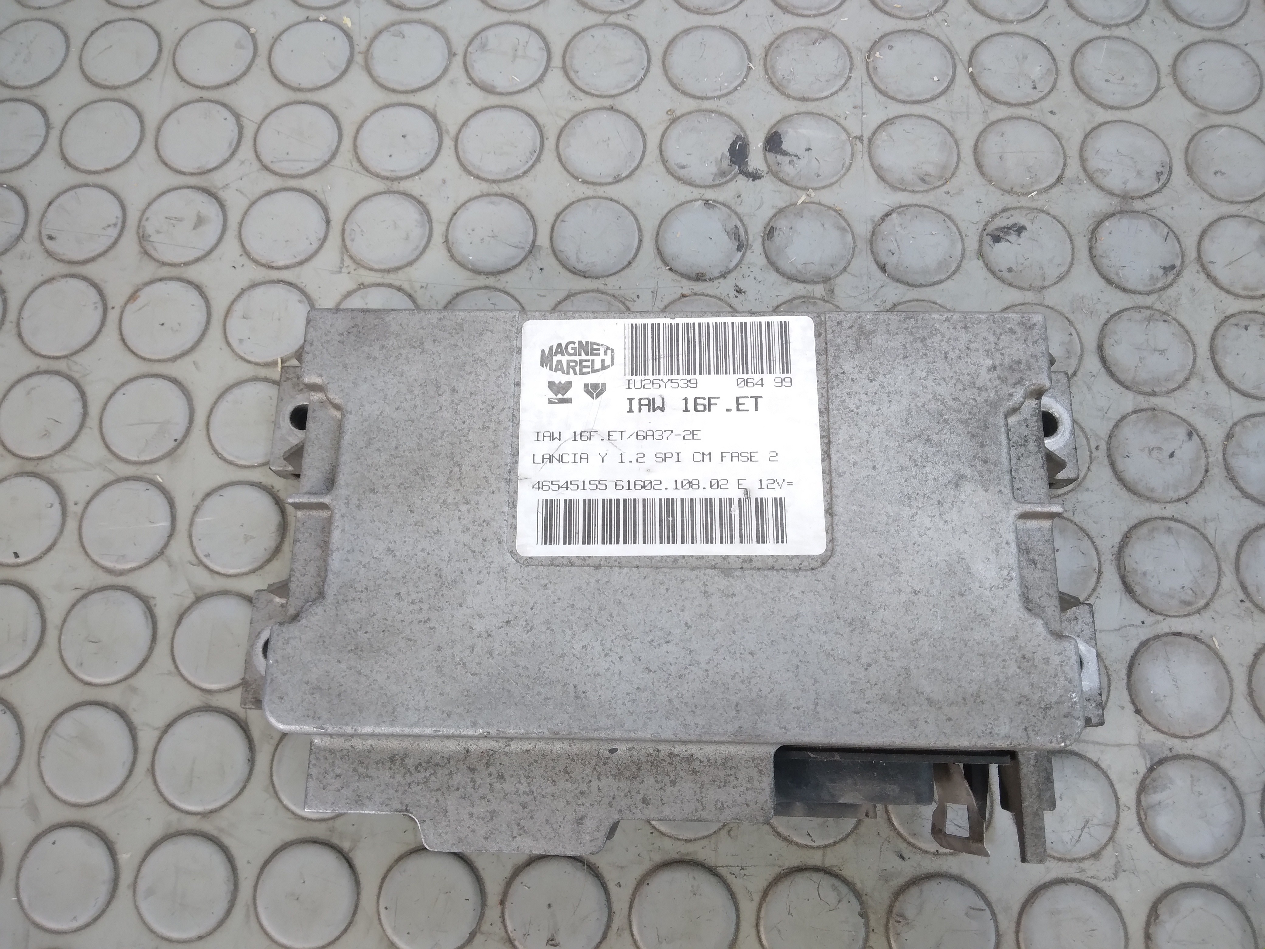 13294 Centralina motore Lancia Y dal 1995 al 2003 cod 46545155 iaw16f.et