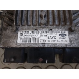 Centralina motore Ford Fiesta V 1.4 Tdci dal 2002 al 2008 cod 3s61-12a650-lc  1697202564189