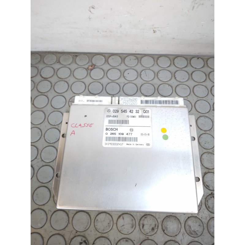 Centralina gestione esp Mercedes Classe A W168 dal 1997 al 2004 cod 0295454232 0265109477  1697883493167