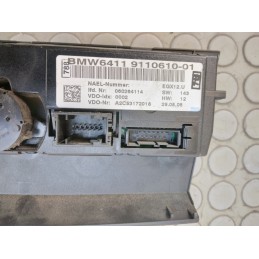 Centralina comando aria clima Bmw Serie 3 E90 dal 2005 al 2013 cod 64119110610-01  1698488520449