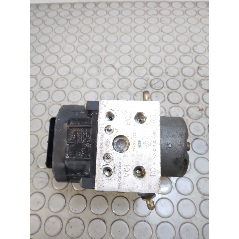 Centralina pompa abs Renault Scenic I serie dal 1999 al 2003 cod 7700432643 0265216732  1699282121610