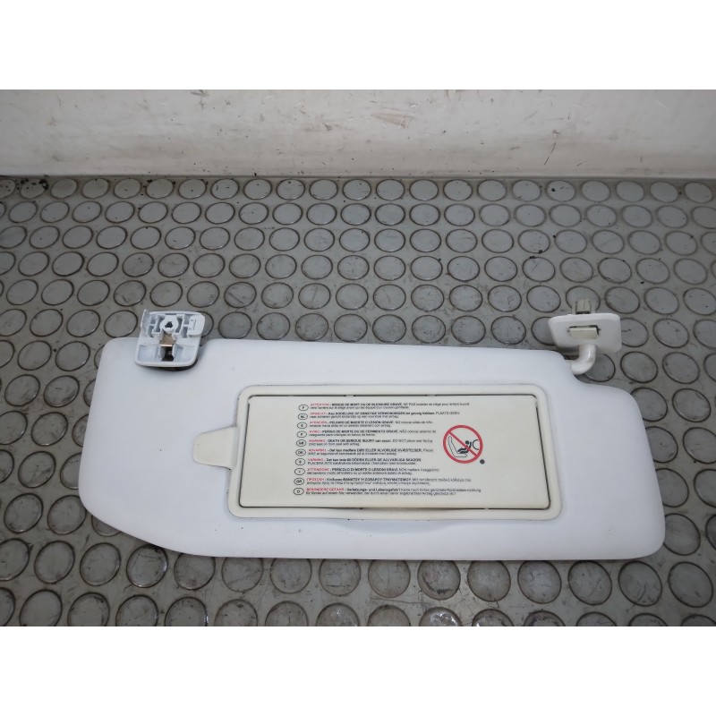Aletta parasole ant dx lato passeggero Peugeot 208 dal 2012 al 2019  1700058471508
